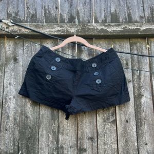 Express short shorts - black